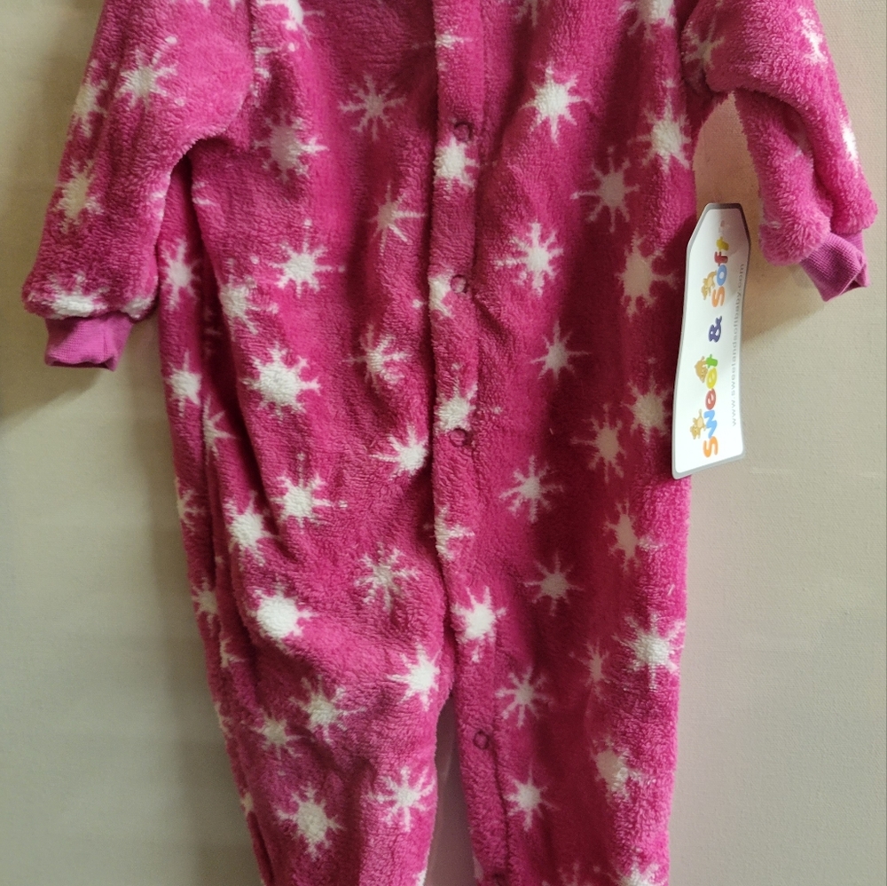Sweet and Soft 3-6 mo footie pajamas
